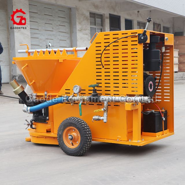 GAODETEC GZ-6DR/RD Low-Dust Refractory Gunite Machine For Structural Support